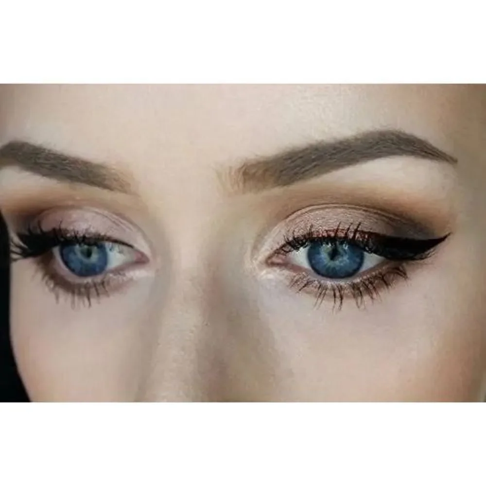 Nikka Notto Light Brown Liquid Eyeliner Felt Tip Makeup Cosmetics Eyes Beauty